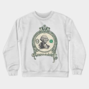 US Dollar Design Crewneck Sweatshirt